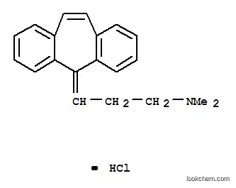 1-Propanamine,3-(5H-dibenzo[a,d]cyclohepten-5-ylidene)-N,N-dimethyl-, hydrochloride (1:1)