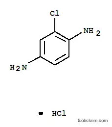 Molecular Structure of 62106-51-8 (2-Chloro-1,4-benzenediamine hydrochloride)