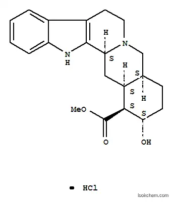 Molecular Structure of 6211-32-1 (Rauwolscine hydrochloride)