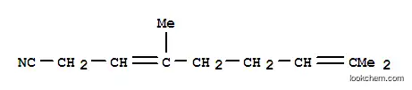 Molecular Structure of 6250-73-3 (4,8-dimethylnona-3,7-dienenitrile)