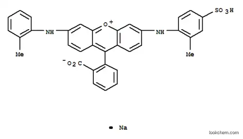 Molecular Structure of 6252-76-2 (Acid violet 9)