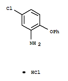 Benzenamine,5-chloro-2-phenoxy-, hydrochloride (1:1)