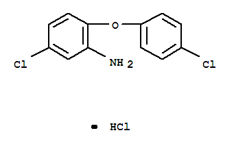 Benzenamine,5-chloro-2-(4-chlorophenoxy)-, hydrochloride (1:1)