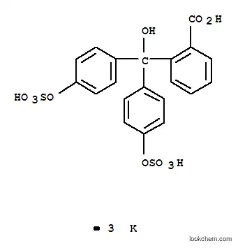 Molecular Structure of 62625-16-5 (Phenolphthalein disulfate tripotassium salt trihydrate)