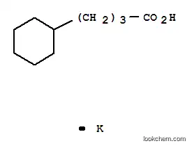Molecular Structure of 62638-03-3 (POTASSIUM CYCLOHEXANEBUTYRATE)
