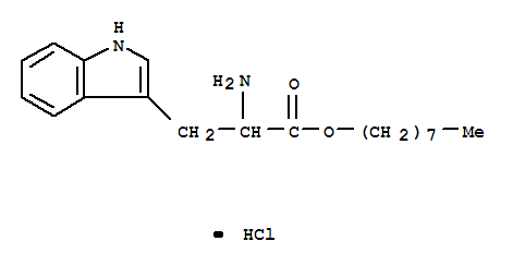 Tryptophan, octylester, monohydrochloride (9CI) cas  6278-90-6