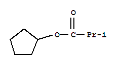 Propanoic acid,2-methyl-, cyclopentyl ester cas  6290-14-8