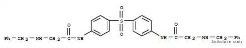 2-(benzylamino)-N-[4-[4-[[2-(benzylamino)acetyl]amino]phenyl]sulfonylphenyl]acetamide