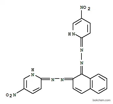 Molecular Structure of 6311-00-8 (1-(5-nitropyridin-2-yl)-2-[1-(5-nitropyridin-2-yl)diazenylnaphthalen-2 -yl]hydrazine)