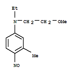 Benzenamine,N-ethyl-N-(2-methoxyethyl)-3-methyl-4-nitroso-