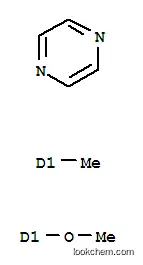 Molecular Structure of 63450-30-6 (2-Methoxy-3-methylpyrazine)