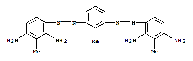 1,3-Benzenediamine,4,4'-[(2-methyl-3,1-phenylene)bis(azo)]bis[2-methyl- (9CI)