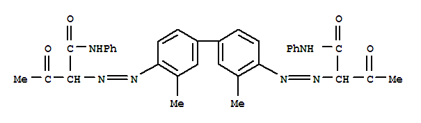 Butanamide,2,2'-[(3,3'-dimethyl[1,1'-biphenyl]-4,4'-diyl)bis(2,1-diazenediyl)]bis[3-oxo-N-phenyl-