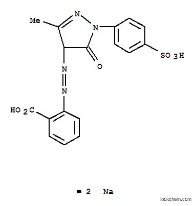 Molecular Structure of 6359-83-7 (Mordant Yellow 8)