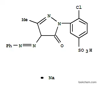 Molecular Structure of 6359-90-6 (ACID YELLOW 34 (C.I. 18890))