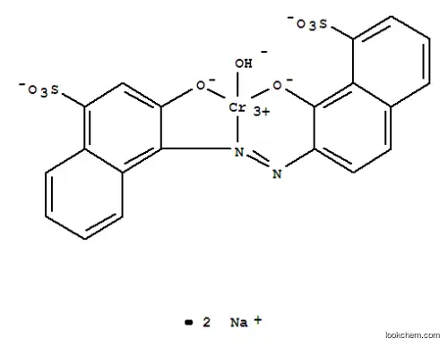 Chromate(2-),hydroxy[3-(hydroxy-kO)-4-[2-[1-(hydroxy-kO)-8-sulfo-2-naphthalenyl]diazenyl-kN1]-1-naphthalenesulfonato(4-)]-, sodium (1:2), (T-4)-