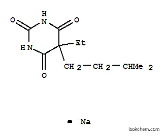 Molecular Structure of 64-43-7 (Amytal sodium)