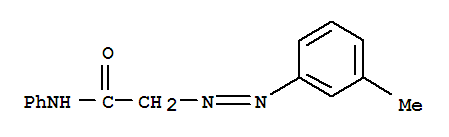 Acetamide,2-[2-(3-methylphenyl)diazenyl]-N-phenyl-