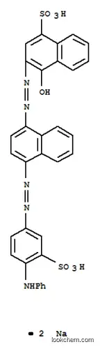 Molecular Structure of 6406-45-7 (disodium (3Z)-3-[[4-(4-anilino-3-sulfonato-phenyl)diazenylnaphthalen-1-yl]hydrazinylidene]-4-oxo-naphthalene-1-sulfonate)