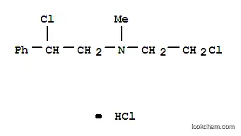 2-chloro-N-(2-chloroethyl)-N-methyl-2-phenyl-ethanamine