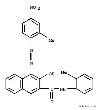 2-Naphthalenecarboxamide,3-hydroxy-4-[2-(2-methyl-4-nitrophenyl)diazenyl]-N-(2-methylphenyl)-