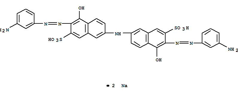 2-Naphthalenesulfonicacid, 7,7'-iminobis[3-[2-(3-aminophenyl)diazenyl]-4-hydroxy-, sodium salt (1:2)