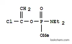 Molecular Structure of 64398-27-2 (N-(1-chloroethenoxy-methoxy-phosphoryl)-N-ethyl-ethanamine)