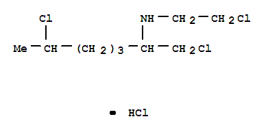 1,6-DICLORO-N-(2-CHLOROETHYL)-2-HEPTANAMINE HCLCAS