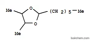 Molecular Structure of 6454-22-4 (2-hexyl-4,5-dimethyl-1,3-dioxolane)
