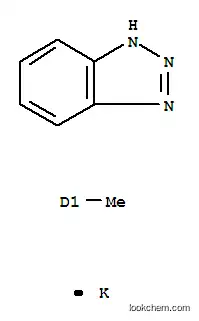 Molecular Structure of 64665-53-8 (4(or 5)-methyl-1H-benzotriazole, potassium salt)