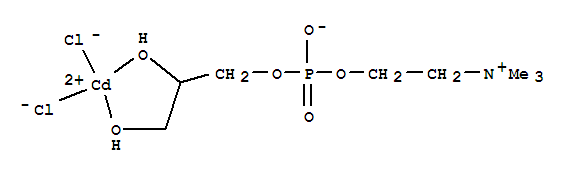 Cadmium,dichloro[2-[[[(2S)-2,3-di(hydroxy-kO)propoxy]hydroxyphosphinyl]oxy]-N,N,N-trimethylethanaminiumato]-, (T-4)-(9CI)