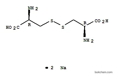 Molecular Structure of 64704-23-0 (L-CYSTINE, DISODIUM SALT)