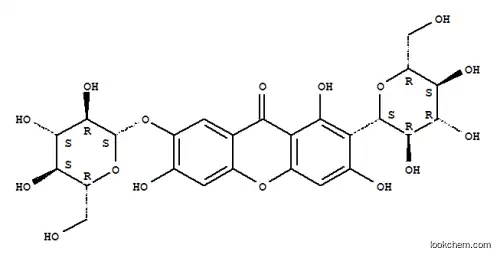 Molecular Structure of 64809-67-2 (Neomangiferin)