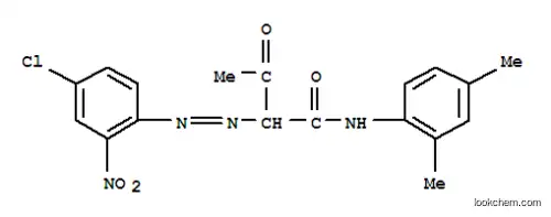Molecular Structure of 6486-26-6 (2-[(4-chloro-2-nitrophenyl)azo]-N-(2,4-dimethylphenyl)-3-oxobutyramide)