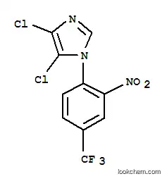 Molecular Structure of 649662-56-6 (4,5-DICHLORO-1-(2-NITRO-4-(TRIFLUOROMETHYL)PHENYL)IMIDAZOLE)