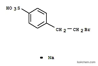Molecular Structure of 65036-65-9 (4-(2-BROMOETHYL)BENZENESULFONIC ACID SODIUM SALT)
