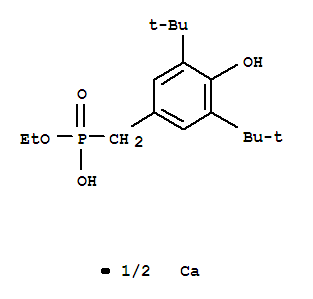 Antioxidant 1425;Calcium bis[monoethyl(3,5-di-tert-butyl-4-hydroxylbenzyl)phosphonate] 65140-91-2