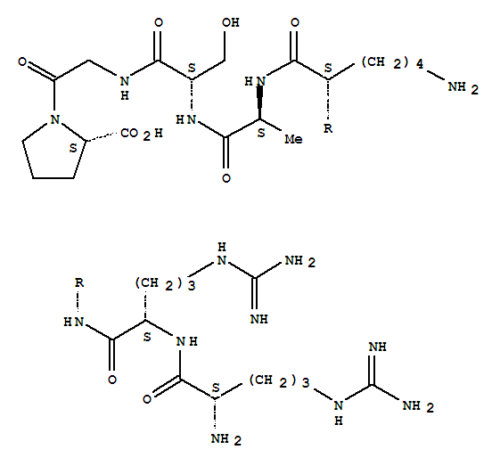 (2S)-1-[2-[[(2S)-2-[[(2S)-2-[[(2S)-6-amino-2-[[(2S)-2-[[(2S)-2-amino-5-(diaminomethylideneamino)pentanoyl]amino]-5-(diaminomethylideneamino)pentanoyl]amino]hexanoyl]amino]propanoyl]amino]-3-hydroxypro
