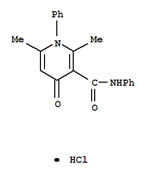 1,4-DIHYDRO-2,6-DIMETHYL-N,1-DIPHENYL-4-OXONICOTINAMIDE HCLCAS