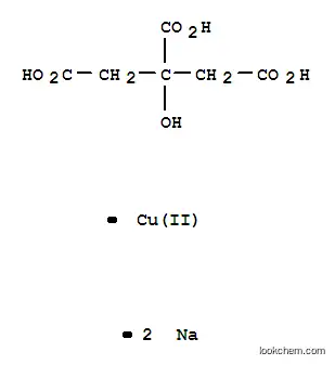 Molecular Structure of 65330-59-8 (DISODIUM CUPRIC CITRATE)