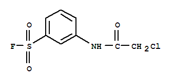 Benzenesulfonylfluoride, 3-[(2-chloroacetyl)amino]- cas  658-97-9