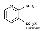 Molecular Structure of 6602-53-5 (PYRIDINE-2,3-DISULFONIC ACID)
