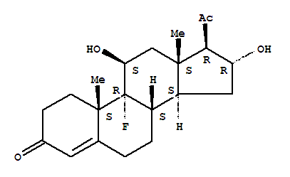 Pregn-4-ene-3,20-dione,9-fluoro-11,16-dihydroxy-, (11b,16a)- (9CI) cas  66170-12-5