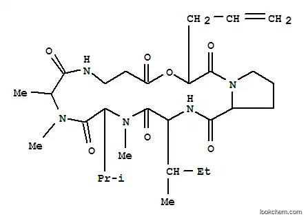 (3R,10S,13S,16S,19S)-16-[(2S)-butan-2-yl]-10,11,14-trimethyl-13-propan-2-yl-3-prop-2-enyl-4-oxa-1,8,11,14,17-pentazabicyclo[17.3.0]docosane-2,5,9,12,15,18-hexone