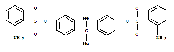 Isopropylidenedi-1,4-phenylene bis(2-aminobenzenesulphonate) 68015-60-1