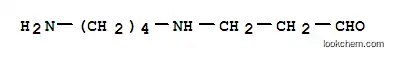 Molecular Structure of 6820-19-5 (N'-(4-aminobutyl)-3-aminopropionaldehyde)