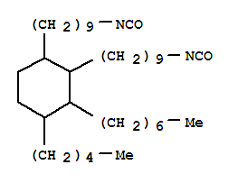2-heptyl-3,4-bis(9-isocyanatononyl)-1-pentylcyclohexane