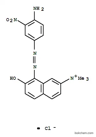 2-Naphthalenaminium,8-[2-(4-amino-3-nitrophenyl)diazenyl]-7-hydroxy-N,N,N-trimethyl-, chloride(1:1)
