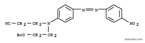 Molecular Structure of 68391-42-4 (3-[[2-(acetyloxy)ethyl][4-[(4-nitrophenyl)azo]phenyl]amino]propiononitrile)