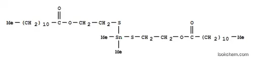 Molecular Structure of 68928-42-7 ((dimethylstannylene)bis(thioethylene) dilaurate)